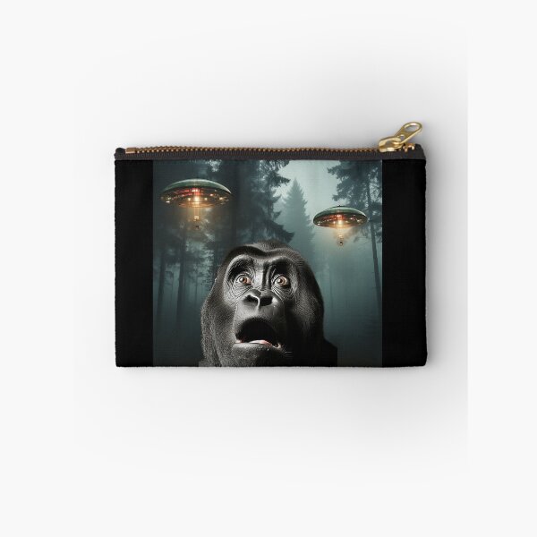 Item preview, Monkey Selfie with UFOs designed and sold by Master-Print.