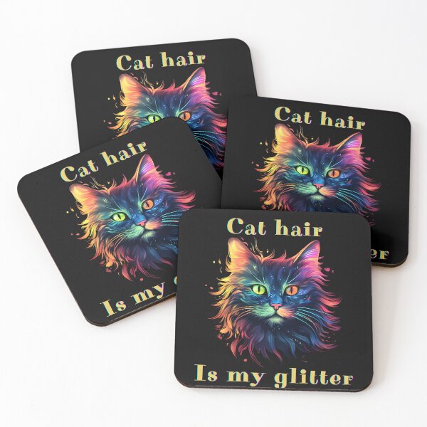 Item preview, Cat hair is my glitter designed and sold by MilkyForest.