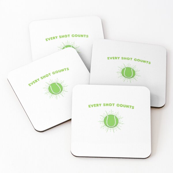 Item preview, Every Shot Counts - Tennis Motivation Design designed and sold by TieBreak-Tennis.
