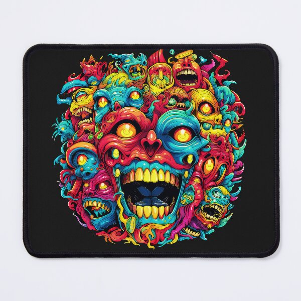 Item preview, Bad Trip, Creature Designs, Acid Smile, Psychedelic Fashion, Acid, Trippy Styles, Monster designed and sold by psytrancedesign.