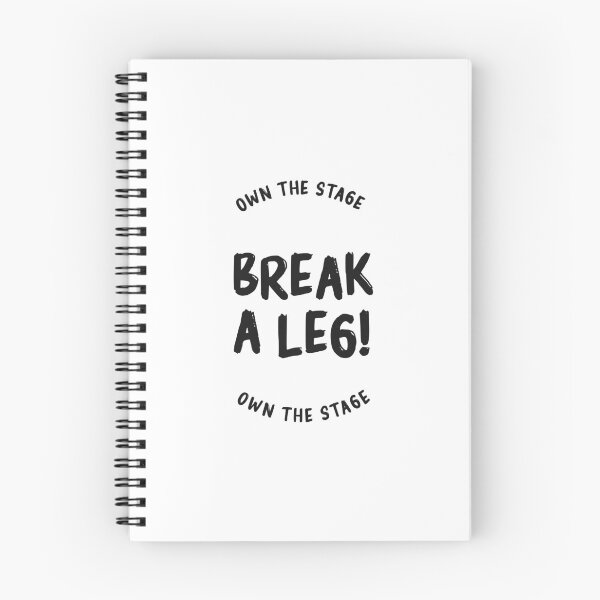 Item preview, break a leg for broadway lover designed and sold by The  Knick Knack Nook.