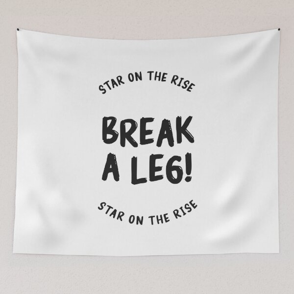 Item preview, Break a leg for good luck desires designed and sold by The  Knick Knack Nook.