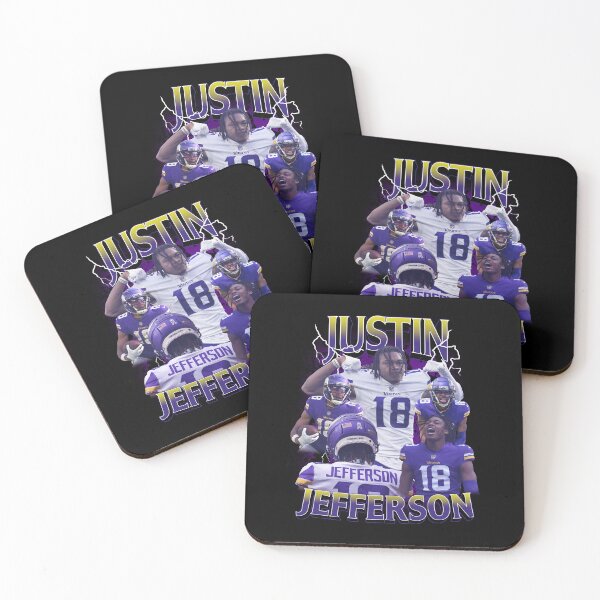 Item preview, Justin Sports Jefferson Vintage Retro Football designed and sold by DanangWahyudi.
