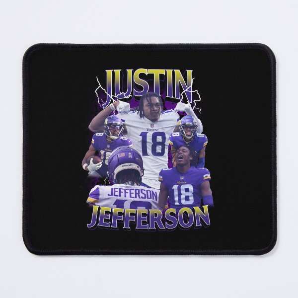Item preview, Justin Sports Jefferson Vintage Retro Football designed and sold by DanangWahyudi.