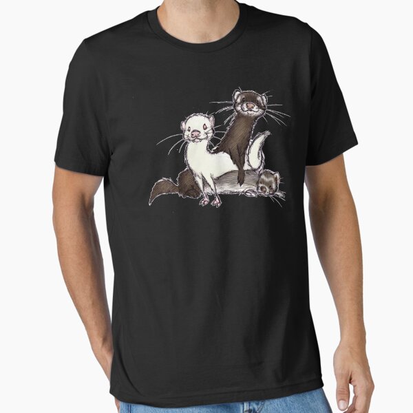 Artikel-Vorschau von Süßes Frettchen Shirt - Geschenk für Frettchen Liebhaber, designt und verkauft von Galvanized.