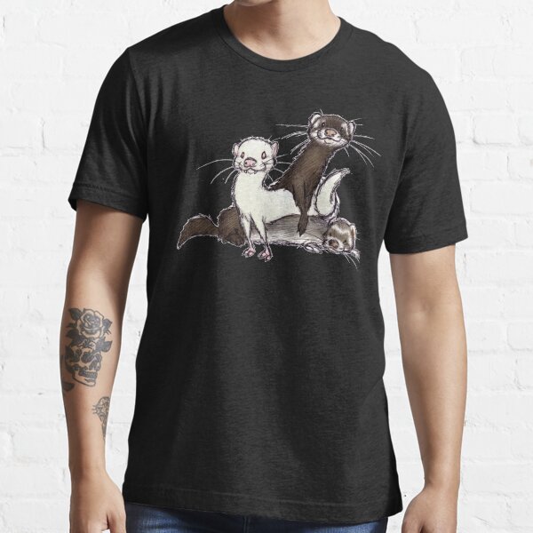 Cute Ferrets Shirt - Gift For Ferrets Lovers Essential T-Shirt