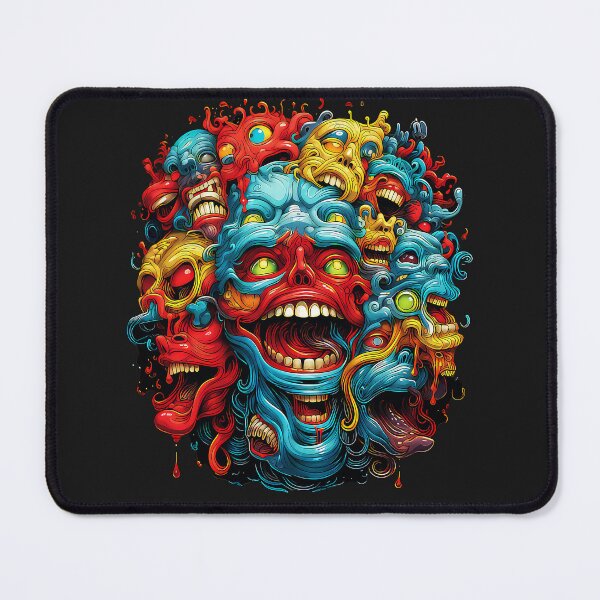 Item preview, Bad Trip, Creature Designs, Acid Smile, Psychedelic Fashion, Acid, Trippy Styles, Monster designed and sold by psytrancedesign.