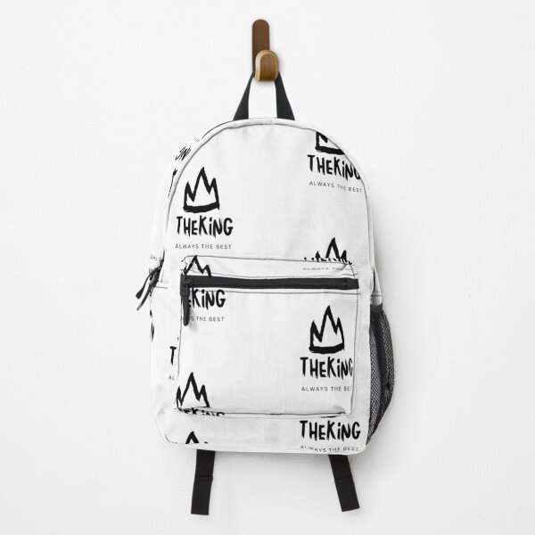 Item preview, THE KING. ALWAYS THE BEST. BLACK AND WHITE LOGO WITH CROWN designed and sold by infinitearte.