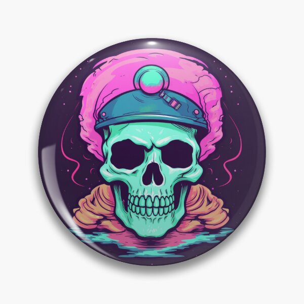 Item preview, Cosmic Skull Space Exploration designed and sold by Clock-Designer.