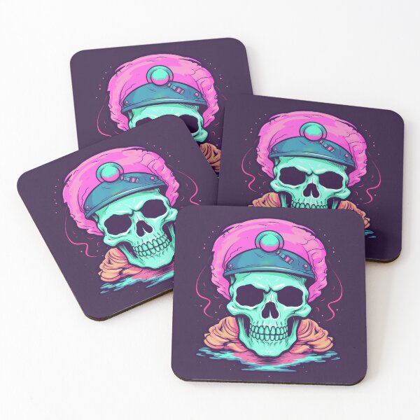 Item preview, Cosmic Skull Space Exploration designed and sold by Clock-Designer.