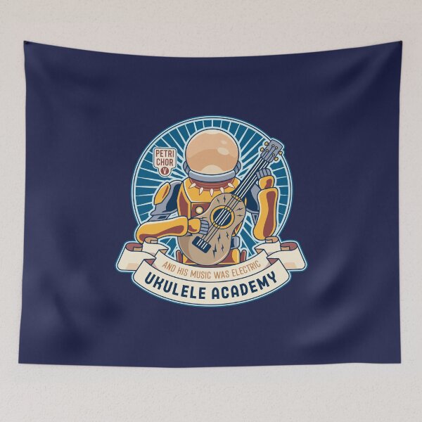 Item preview, Space Ancient Ukulele Academy designed and sold by Lagelantee.