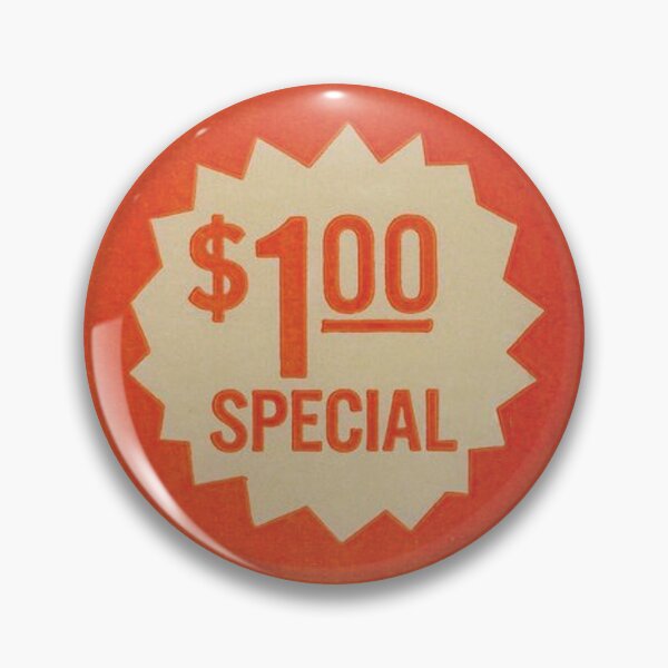 Item preview, Vintage one dollar special designed and sold by retropetrol.