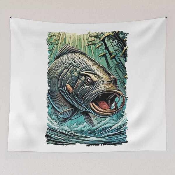 Item preview, Arapaima Monster fish Amazon River For EXTREME ANGLERS designed and sold by Naumovski.
