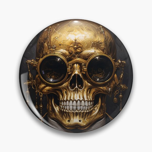 Item preview, Steampunk Dorado con Visión Retro designed and sold by Clock-Designer.