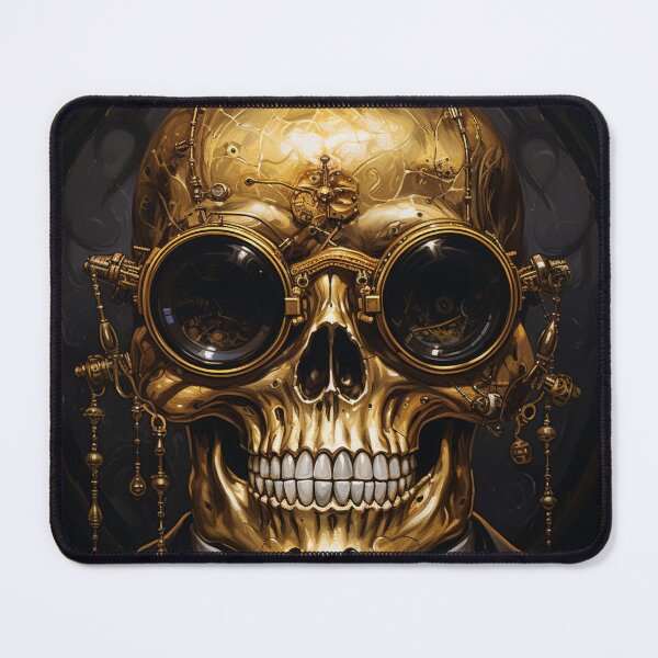 Artikelvorschau, Goldenes Steampunk mit Retro-Vision entworfen und verkauft von Clock-Designer.