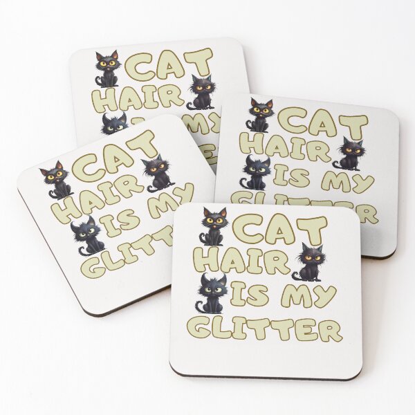 Item preview, Cat hair is my glitter designed and sold by MilkyForest.