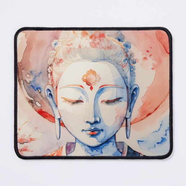 Item preview, buddha face designed and sold by ZenStickConcept.