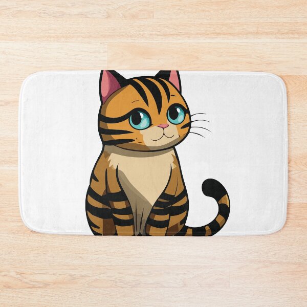 Item preview, orange cartoon cat designed and sold by omar-alsayed52.