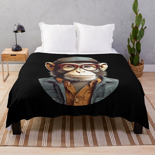 Item preview, Hipster Monkey designed and sold by Getup-clothing.