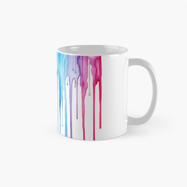Item preview, Rainbow Watercolor Drips designed and sold by FoxfireStardust.