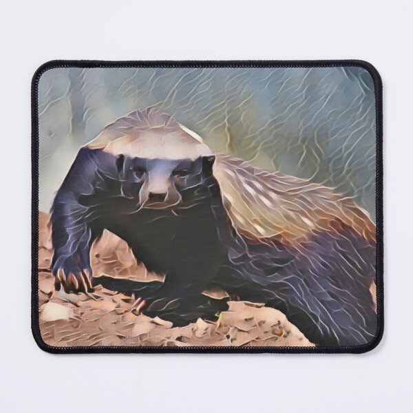 Item preview, Honey Badger Stance In Gemstone designed and sold by Fearless-Fox.
