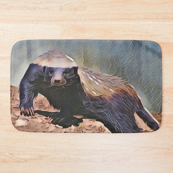 Item preview, Honey Badger Stance In Gemstone designed and sold by Fearless-Fox.