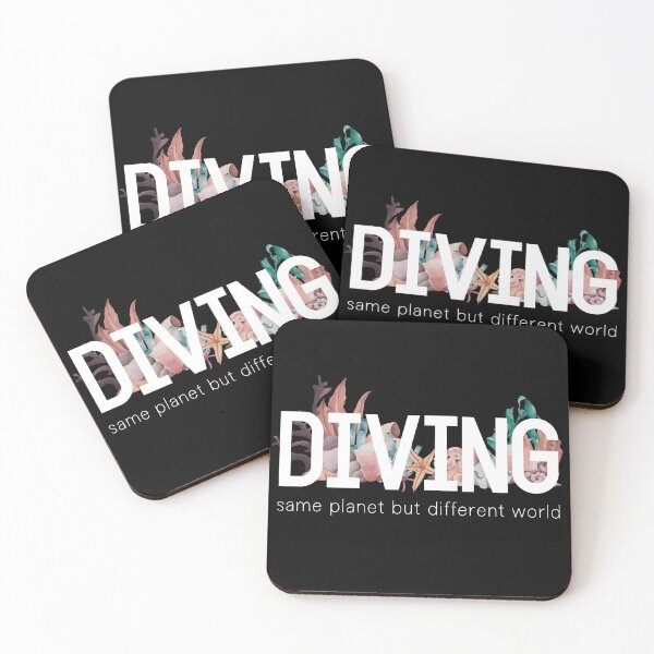 Item preview, diving and coral reef, graphics for diving lovers designed and sold by in-leggings.