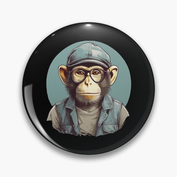 Item preview, Hipster Monkey designed and sold by Getup-clothing.