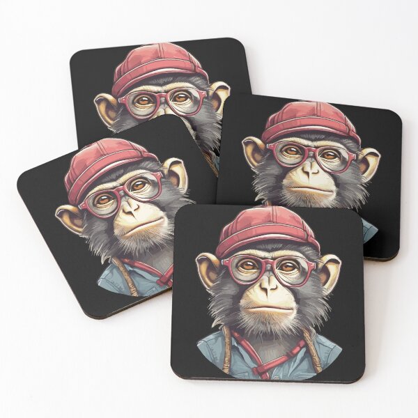 Item preview, Hipster Monkey designed and sold by Getup-clothing.