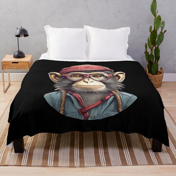 Item preview, Hipster Monkey designed and sold by Getup-clothing.