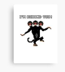 BEHIND YOU! Canvas Print