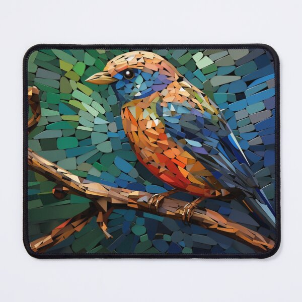 Artikelvorschau, Gesang der Gefiederten Mosaik entworfen und verkauft von Clock-Designer.