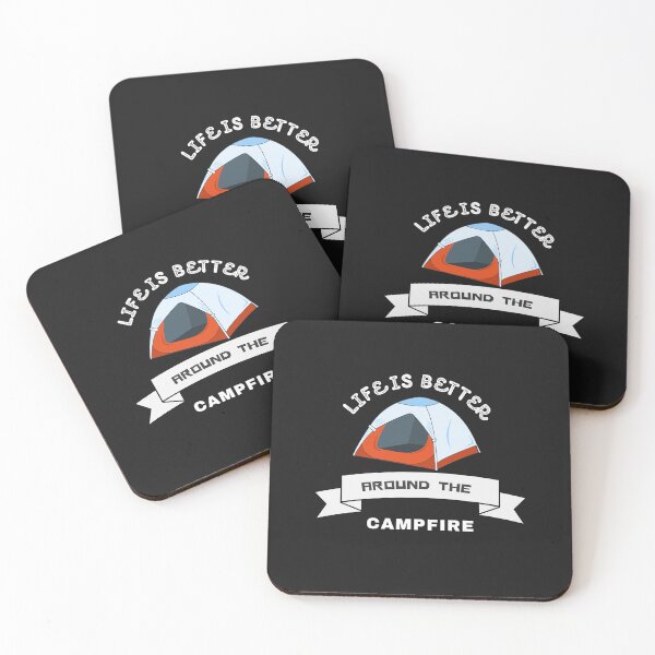 Item preview, Life is better camping hiking designed and sold by BreadnButter97.
