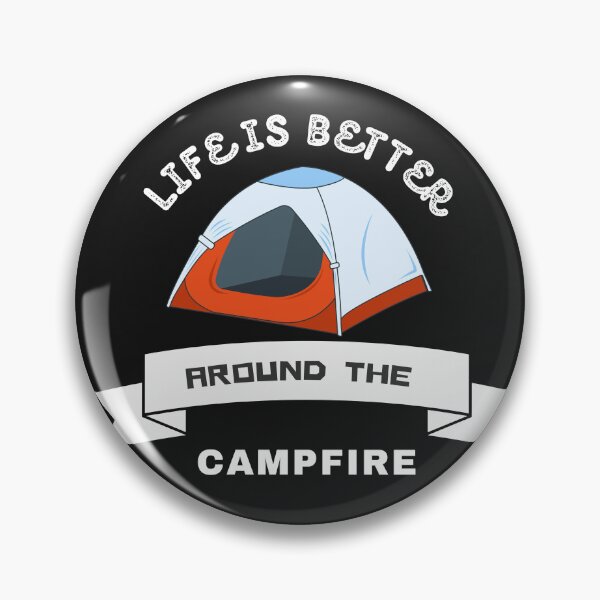 Item preview, Life is better camping hiking designed and sold by BreadnButter97.