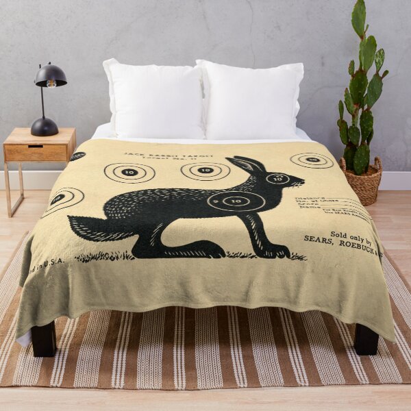 Item preview, Jack Rabbit Target - vintage paper target designed and sold by Tree45.