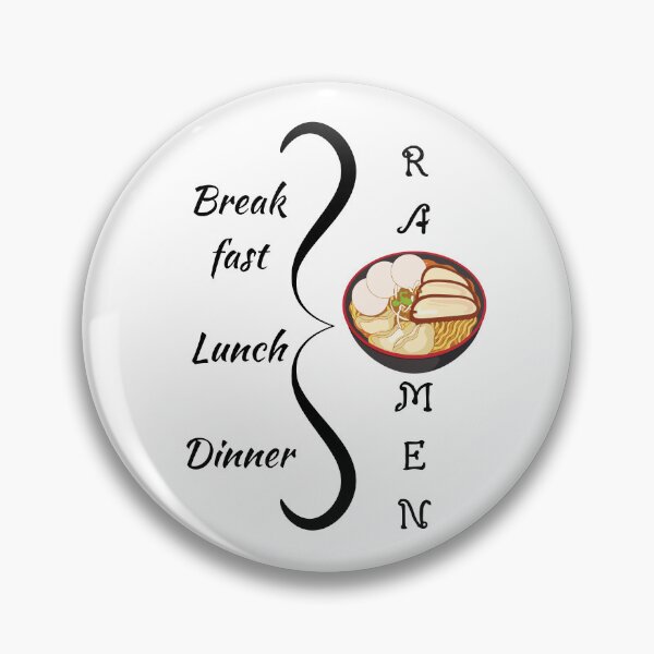 Item preview,  Break fast, Lunch, Dinner = Ramen designed and sold by Ruthrasankar.