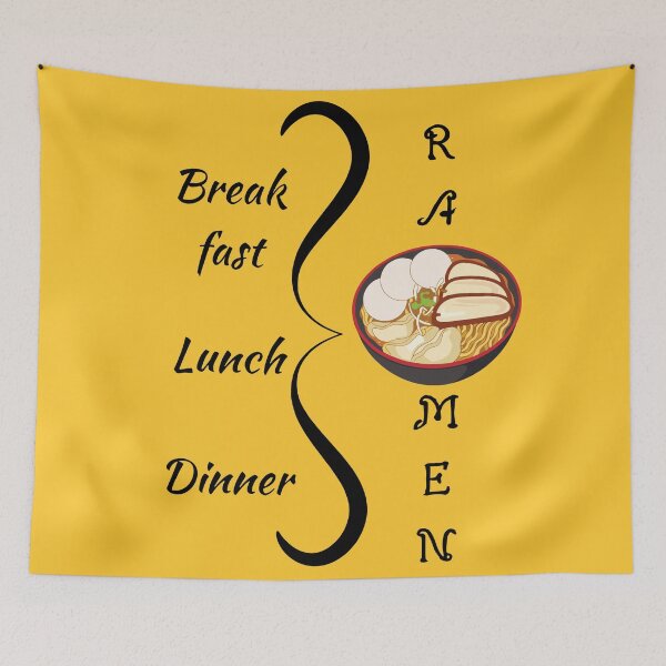 Item preview,  Break fast, Lunch, Dinner = Ramen designed and sold by Ruthrasankar.