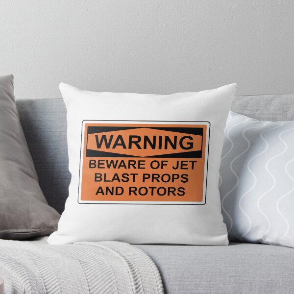 Item preview, WARNING: BEWARE OF JET BLAST PROPS AND ROTORS designed and sold by Born-to-fly.