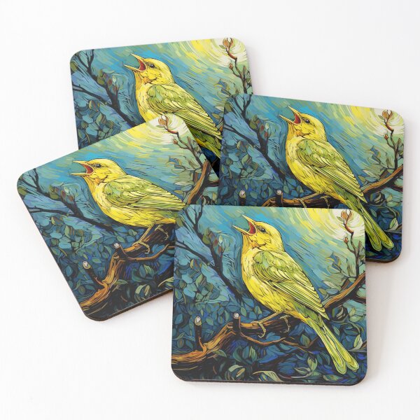 Item preview, Canary Song in Crystalline Dawn designed and sold by Clock-Designer.