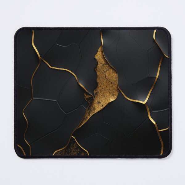 Item preview, Golden Cracks in the Darkness designed and sold by Clock-Designer.