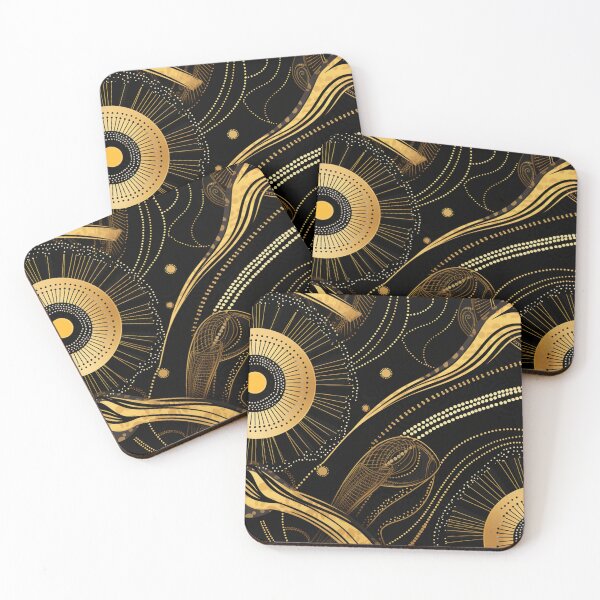Item preview, Astral Orbits and Golden Spheres designed and sold by Clock-Designer.
