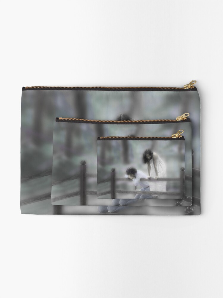 Alternate view of The Bridge at Chappy Zipper Pouch