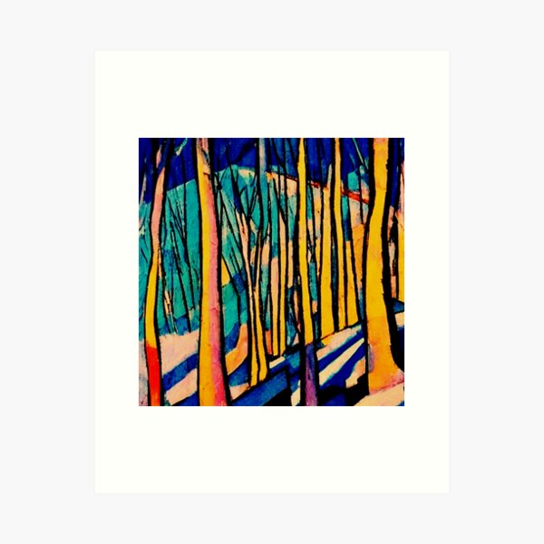 Item preview, Bare Trees in snow 3 designed and sold by George Hutton Hunter.
