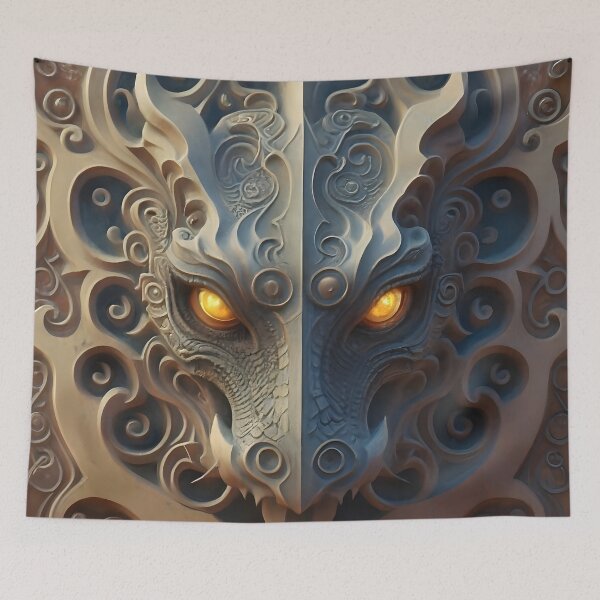Item preview, Gargoyle Dragon Crest designed and sold by DragonRealms.