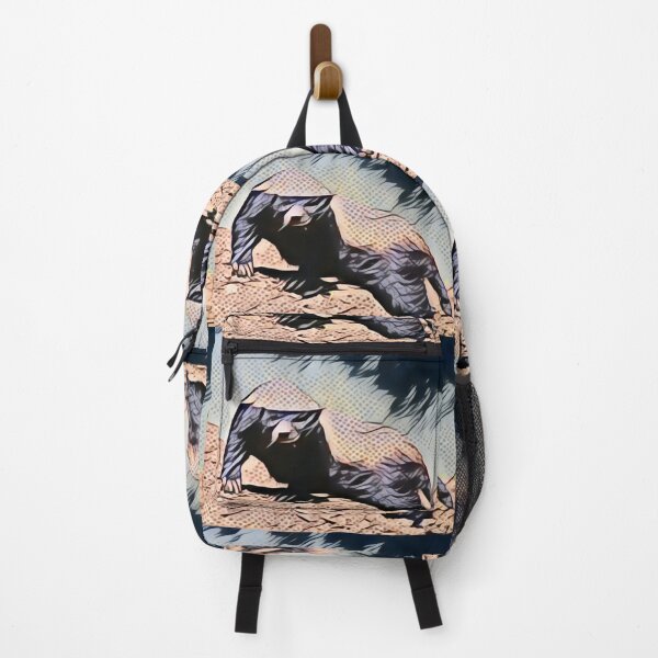 Item preview, Honey Badger Stance In Pointillism designed and sold by Fearless-Fox.