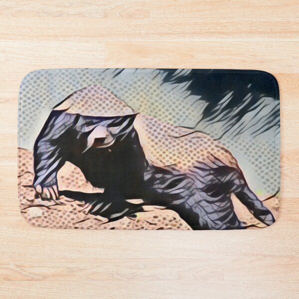 Item preview, Honey Badger Stance In Pointillism designed and sold by Fearless-Fox.