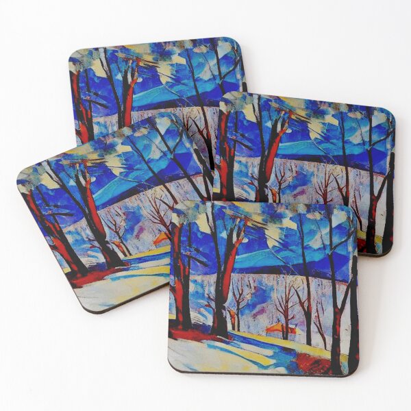 Item preview, Bare Trees in snow 4 designed and sold by George Hutton Hunter.
