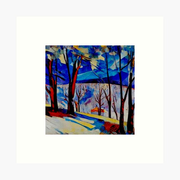 Item preview, Bare Trees in snow 4 designed and sold by George Hutton Hunter.