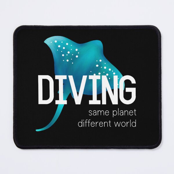 Item preview, diving, stingray, graphics for diving lovers designed and sold by in-leggings.