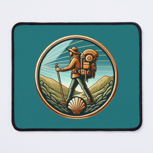 Item preview, Buen Camino Vintage Pilgrim Badge with Shell designed and sold by Studio Pico.